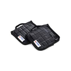THE WRAP INSTITUTE Platinum Magnetic Tool Mat 2 Pack - Double Sided Vinyl Wrap Magnet - Strong, Flexible Magnet Grip - Durable Synthetic Leather Protective Outer Layer