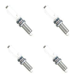KarParts360 NGK For Audi A3/A4/A6 2015-2020 Ruthenium HX Spark Plug Box of 4 (LFER7BHX) | 95125