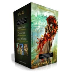 By Cassandra Clare (Author) The Last Hours Complete Paperback Collection (Boxed Set): Chain of Gold; Chain of Iron; Chain of Thorns