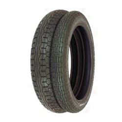 4into1 IRC GS-11 Tire Set - Compatible with Yamaha RD350 XS360 - Tires Only