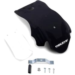 Acerbis MX Skid Plate (Black/White) for 19 Kawasaki KX450