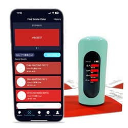 VEYKOLOR Colorimeter VEYKOLOR PRO,4mm Diameter Color Sensor,Measures More Than 30 Color Parameters,Color Matching Tool,Can Be Connected to APP or Tand-Alone Use
