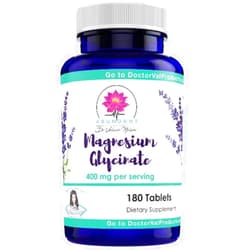 Dr. Valerie Nelson Magnesium Glycinate - 400 mg per Serving. 180 Tablet - Excellent Pricing - Heart; Nerve and Muscle Health , Highly Absorbable by Dr. Valerie Nelson