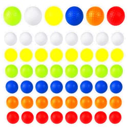 REHALY 108 Pcs Foam Golf Practice Balls Bulk, Realistic Feel Flight Training Balls, Soft Foam Golf Balls for Backyards Swing Practice Driving Range Indoor Outdoor Training