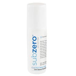 Roscoe Medical Sub Zero Cooling Pain Relief Gel, 3oz Roll-On - Joint Relief and Nerve Pain Relief Cream for Muscle Deep Pain Relief, Back Pain Relief Products
