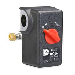 CAI - CONDOR USA, INC Condor USA, INC Air Compressor Pressure Switch; Range: 50 to 200 psi, Port Type: (1) Port, 1/4