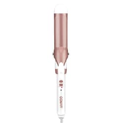 Conair Double Ceramic 1 1/2-Inch Curling Iron, 1 ½ inch barrel produces soft waves – for use on medium and long hair