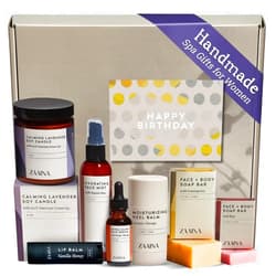 ZAAINA Birthday Gift Set for Women - Spa Gift Set for Women - Luxurious Bath Gift Set, Spa Gift Set, Relaxing Spa Set for Women, Pampering Body Care Set, Spa Gift Basket for Women, Self Care Kit by ZAAINA