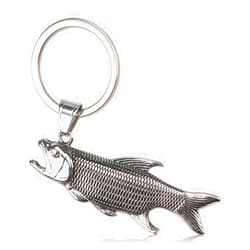 ZORZA 1Pcs Vintage Keychain Bottle Opener Stainless Steel Fish Shaped Beer Bottle Opener Keychain Cute Multi-Function Key Chain for Restaurants Bars and Personal Use Fish Shaped Keychain