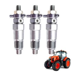 SEBLAFF 3-Pack Fuel Injectors Replacement for D750 D850 D950 D1302 D1402 V1702 V1902 Tractors 15271-53020 15221-53000