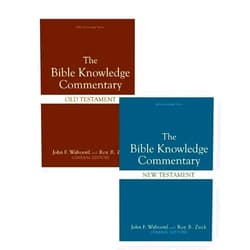 By John F. Walvoord (Author), Roy B. Zuck (Author) Bible Knowledge Commentary (2 Volume Set)