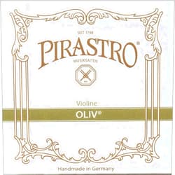 Pirastro Oliv 4/4 Violin Set - Medium Gauge with Ball End E
