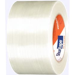 Shurtape GS 490 Economy Grade Fiberglass Reinforced Strapping Tape - Clear 2.83 in. x 60 yd.