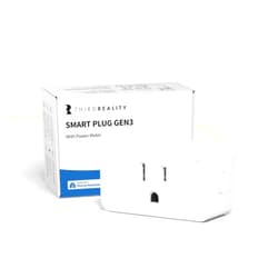 THIRDREALITY Smart Plug Gen3,Precise Real-time Power Monitoring,15A Outlet, Enhanced Zigbee Repeater,ETL Certified,ZigBee Hub Needed,Work with Home Assistant,Compatible Echo Devices and SmartThings