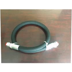 Gator Hose 1/4 inch x 24 inch Hydraulic Hose Assembly 6,000 PSI with 2 Female JIC Swivels with 7/16-20 (-4) Threads