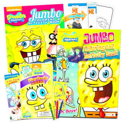 SpongeBob SquarePants Coloring and Activity Book Set with Stickers (2 Books and Play Pack)