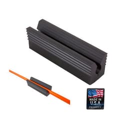 Wedge Guys Rubber Vise Clamp & Kit with Retractable Hook Blade for Regripping Golf Clubs Wedges Irons Drivers Putters | Free Golf Ball Marker Included with Each Rubber Vise Clamp Kit