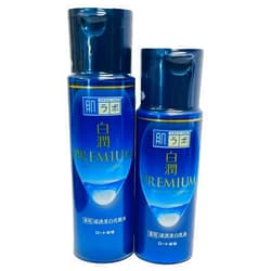 Hada Labo ROHTO Hadalabo Shirojun Premium Lotion 170ml and Premium Milk 140ml set