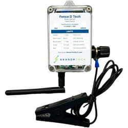 Fence D Tech Automatic Battery Powered Cellular Electric Fence Monitoring System, Text, Email, and Web Alerts. (7082-82F-V4)