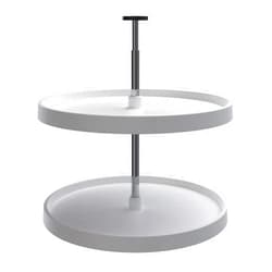 Rev-A-Shelf 2 Tier Full-Circle Lazy Susan for Corner Wall Base Cabinets 24