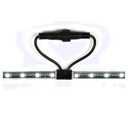 WAC Lighting WAC Landscape Lighting, LED 12VDC Indoor and Outdoor IP68 Submersible Strip Light 2W per Foot 3000K 1ft Length