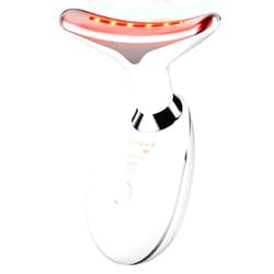 YUNRUO Neck Face Massager Face Sculpting Tool 3 Colour Modes and Vibration for Facial Massager for Double Chin