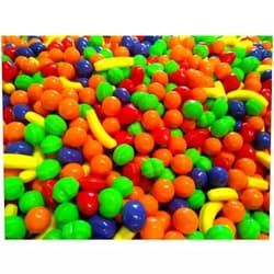 Emporium Candy Runts -2 lb of Delicious Fresh Bulk Banana Green Apple Orange Grape Strawberry Hard Candy