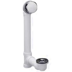 Watco 951-PP-ABS-CP Schedule 40 ABS Push Pull Chrome Stopper/Knob Half Kit