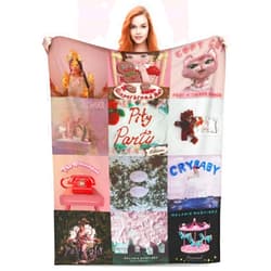 BionZax Melanie Merch Martinez Blanket, Melanie Birthday Decorations Martinez Cozy Lightweight Throw for Couch, Sofa, Chair, Bed, Picnic Blanket Gifts for Girl (Melanie Merch Martinez, 40