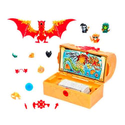 Treasure X Lost Lands Dragon's Realm Mystery Treasure Chest | Unlock the chest & reveal 25+ surprises! Smash the Dragon Block, Solve the Puzzle, & Insert the Dragon Eye to reveal the Ultimate Surprise
