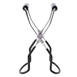 Eeoyu Canning Jar Lifter Tongs Stainless Steel Jar Lifter with Grip Handle for Home Kitchen (Black)