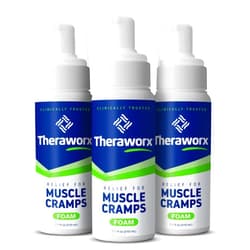 Theraworx Relief Foam, 7.1 Fl. Oz (Pack of 3)