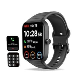 Vibeat Fitness Tracker, Smart Watch for Men Women (Answer/Make Call) Smartwatch with Alexa/Sleep Monitor/Heart Rate/Blood Oxygen/Pedometer/Calories, IP68 Waterproof Smart Watch for Android iPhone