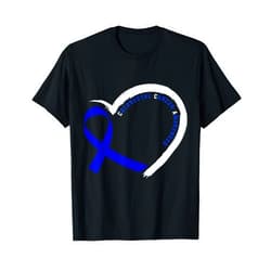 Colorectal Cancer Awareness Gift Idea Cancer Support Gift Colorectal Cancer Awareness T-Shirt
