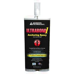 Adhesives Technology Adhesive Technologies A22-1n Ultrabond 1 Two Component Epoxy Cartridge, 22 Oz