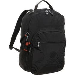 Kipling Seoul Go Laptop, Padded, Adjustable Backpack Straps, Zip Closure (One Size, Black Tonal)