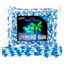 Colombina Delicate Mint Drops, Individually Wrapped Breath Saver Mini Mints, 2.2lbs (Pack of 1)