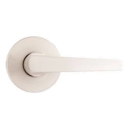 Brinks - Lexa Non-Locking Home Hallway Closet Door Lever, Satin Nickel - Hands-Free Keyless Entry Handle Modern Indoor Hallway Closet Door Lever
