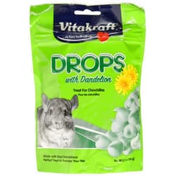 Vitakraft (2 Pack) Dandelion Drops for Chinchillas (5.3 Ounces Per Pack)