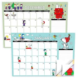 Current 2025-2026 PEANUTS® Desk Calendar Pad, 11-Inch x 16-1/4-Inch Size, Large 24-Month Bookstore-Quality Calendars for Kitchen & Office, by Current
