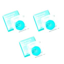Cocolab COCOFLOSS Coconut-Oil Infused Woven Dental Floss | Mint | Dentist-Designed | Vegan and Cruelty-Free | 6 Month Supply (32 Yds x 3 Units) Fresh Mint