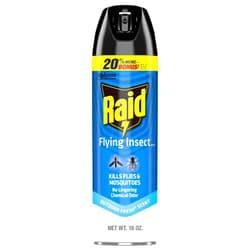 Raid Flying Insect Spray, Outdoor Fresh Scent, Kills Flies, Mosquitoes, and Other Flying Insects on Contact, for Indoor and Outdoor Use, 18oz