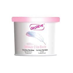 Depileve Hair Removal Wax - Intimate Extra Film Wax for Brazilian and Hollywood Wax - Moisturizing and Soothing for Delicate, Sensitive Skin - 14 oz