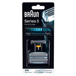 Braun Series 5 Combi 51S Foil and Cutter Replacement Pack (Formerly 8000 360 Complete or Activator), 0.32 Ounce
