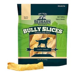 Redbarn Pet Products Redbarn Bully Slices for Dogs (Vanilla) Natural Dental Treats (1 Bag)