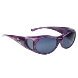 Jonathan Paul Fitovers Eyewear - Aurora - Purple Haze/polarized Grey - Oval - 133 X 39