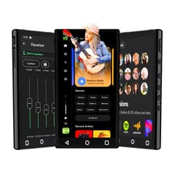 YFFIZQ 144GB Android9.0 MP3 Player with Bluetooth and WiFi,4.3