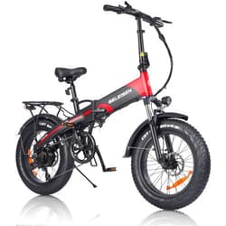 GELEISEN Folding Electric Bike for Adults, Ebike with Powerful 750W Motor, Hidden 48V 13Ah Removable Battery, Speed Up to 28MPH, 20x4.0 Fat Tire Bicycle with Front Dual Suspension UL2849 Certified