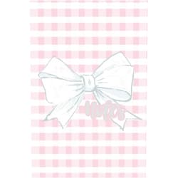 Pretty Please Coquette Bow and Pink Gingham Notebook | Journal: Paper120 lined pages great for journaling, note taking, por makes a great gift