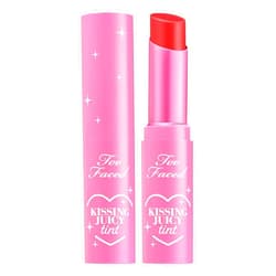 Too Faced Kissing Juicy Tint Lip Balm | Hydrating, Long Lasting Lip Stain for Instant Color + Shine with Juicy Scents, 0.10 Ounce